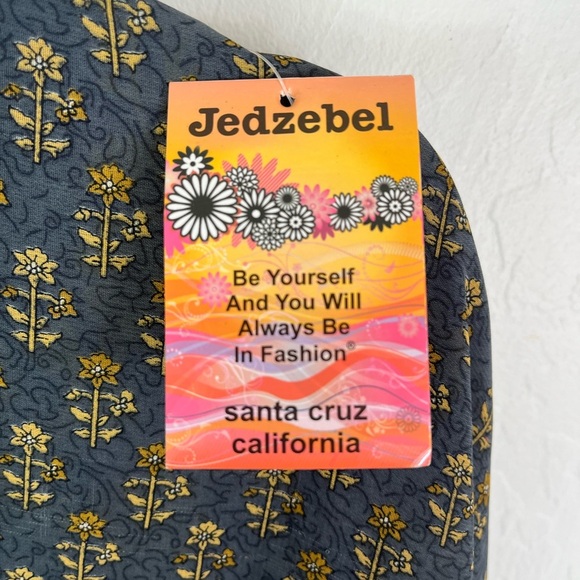 Jedzebel Magic Wrap Reversible 80% silk Bohemian  Skirt One Size - Picture 4 of 11